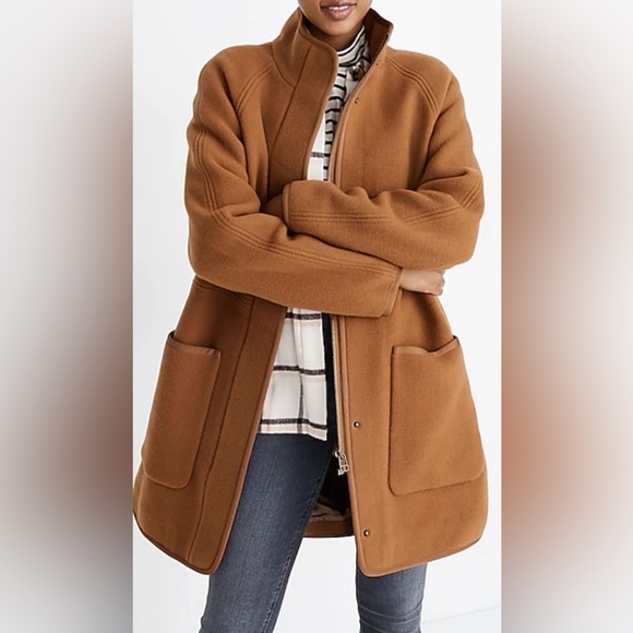 Madewell estate cocoon wool coat XS